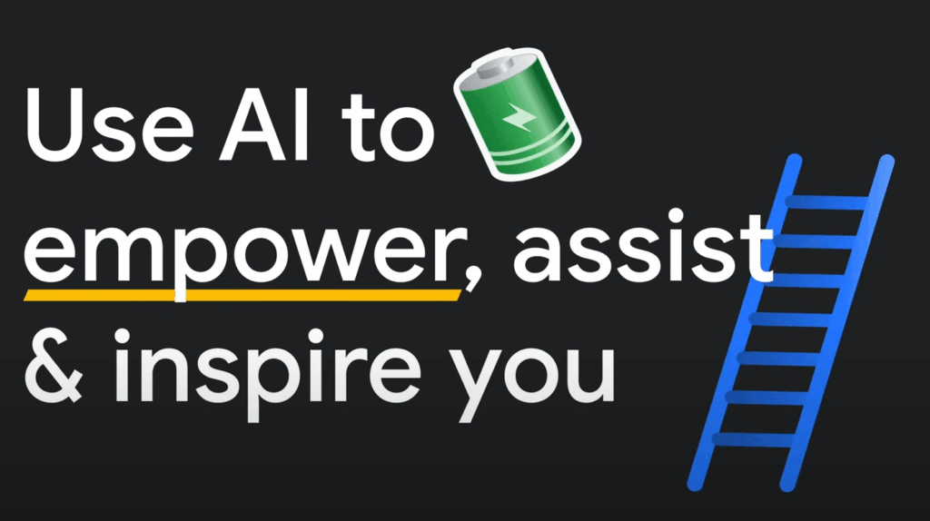 Use AI to empower, assist and inspire you!