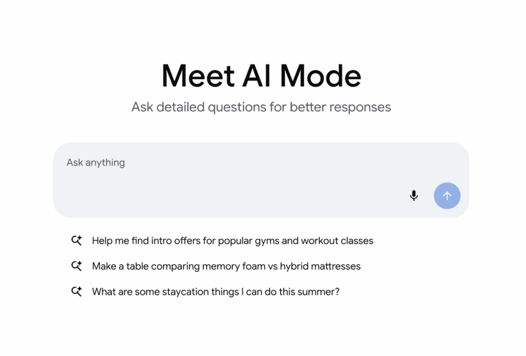 What is Google AI Mode?
